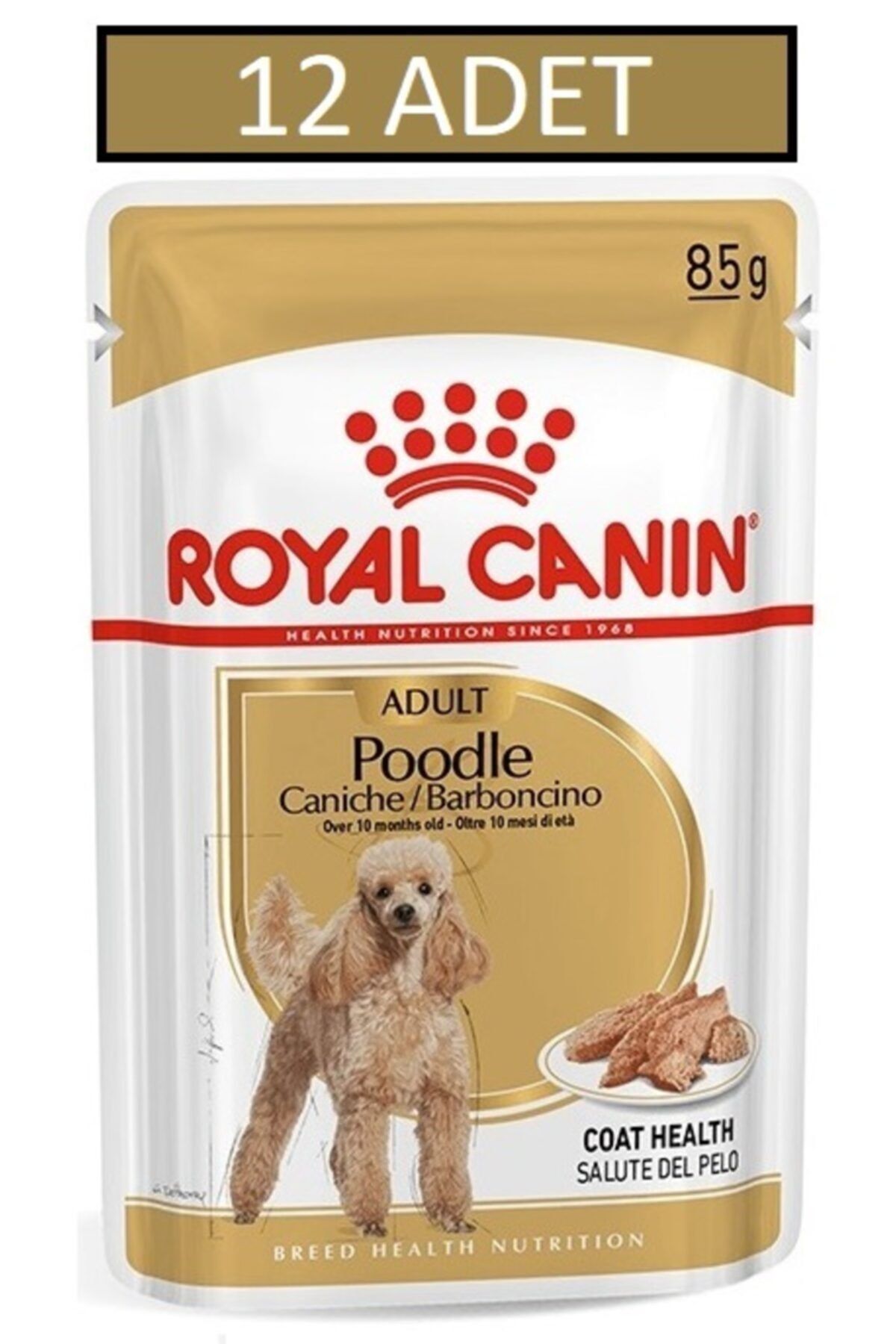 Royal Canin Poodle Yaş Köpek Konserve Pouch Maması 12 Adet X 85gr