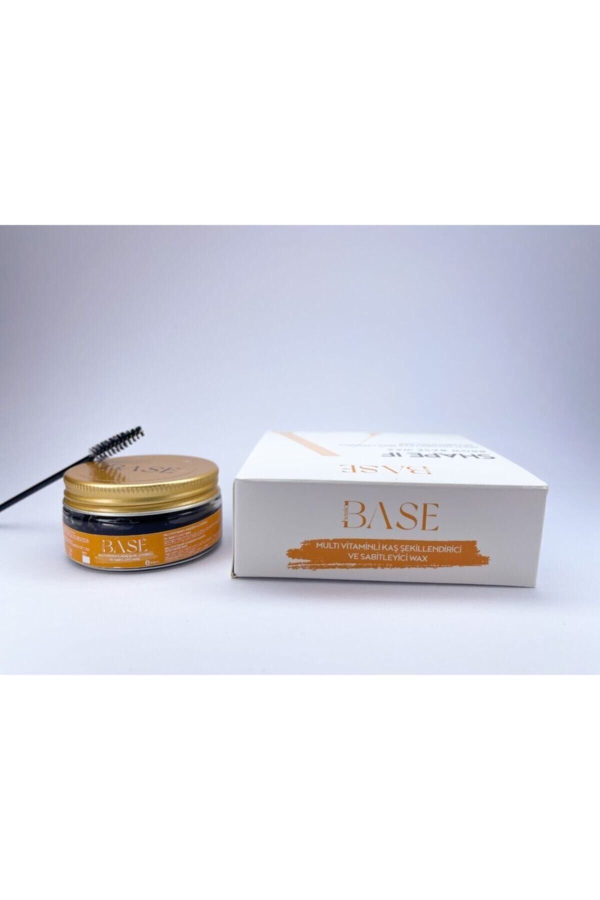 basicbase cosmetics Brow Base Wax- Multi Vitaminli Kaş Şekillendirici Ve Sabitleyici Wax