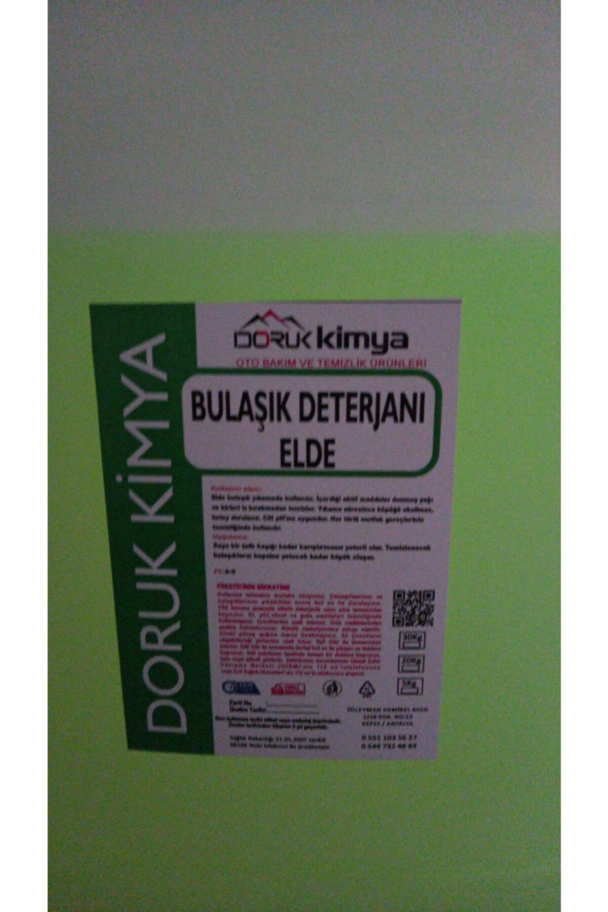 DORUK KIMYA Bulaşık Deterjanı Elde Yıkama
