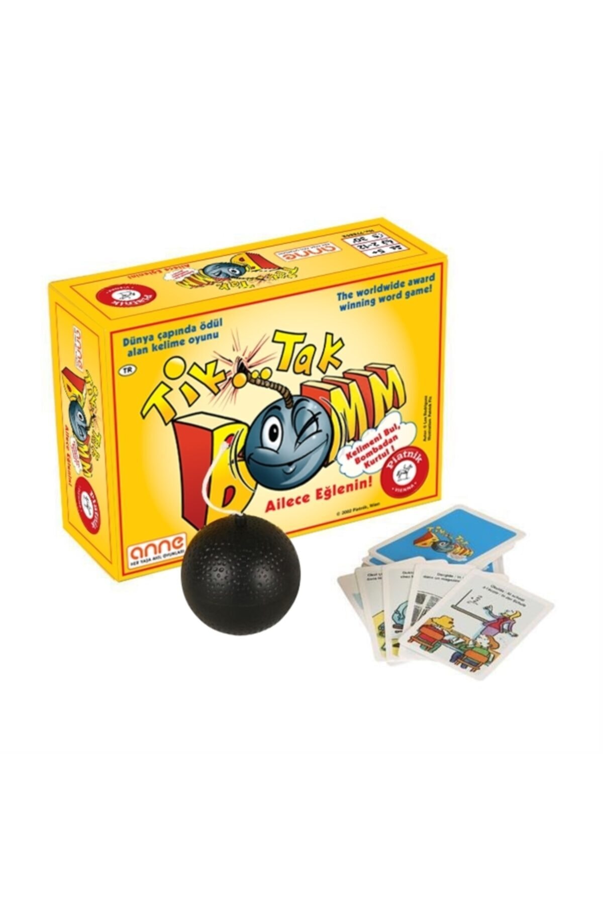Piatnik Tik Tak Bomm Ekstra Patlayan Bomba Kelime Kart Oyunu (türkçe)