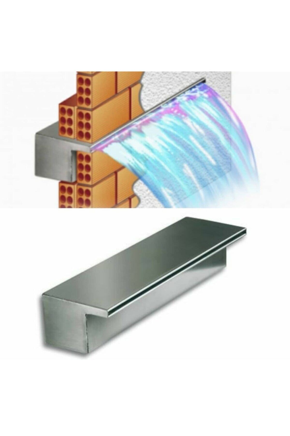 waterfall Watershut 500mm Duvar Şelalesi Su Perdesi Paslanmaz Çelik Aısı 304 Kalite