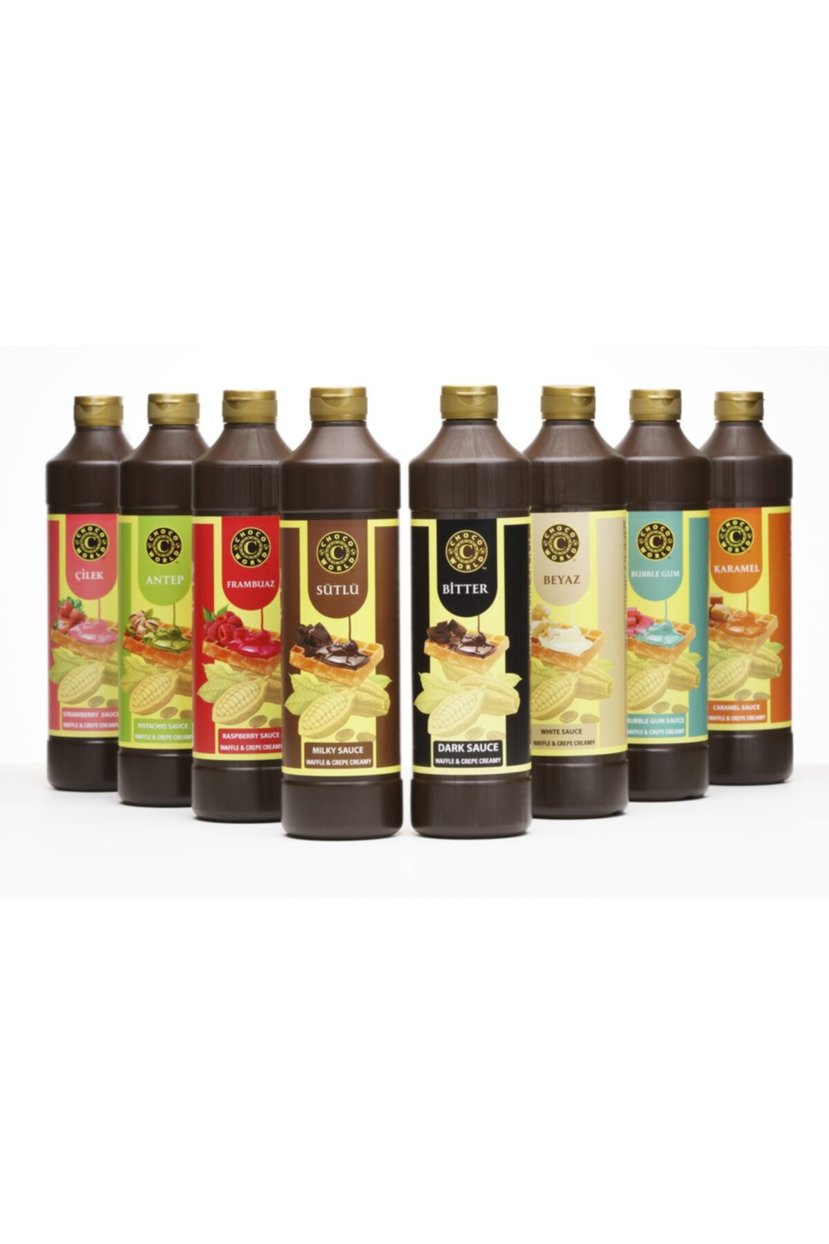 Chocoworld Karışık Waffle Sos Paketi