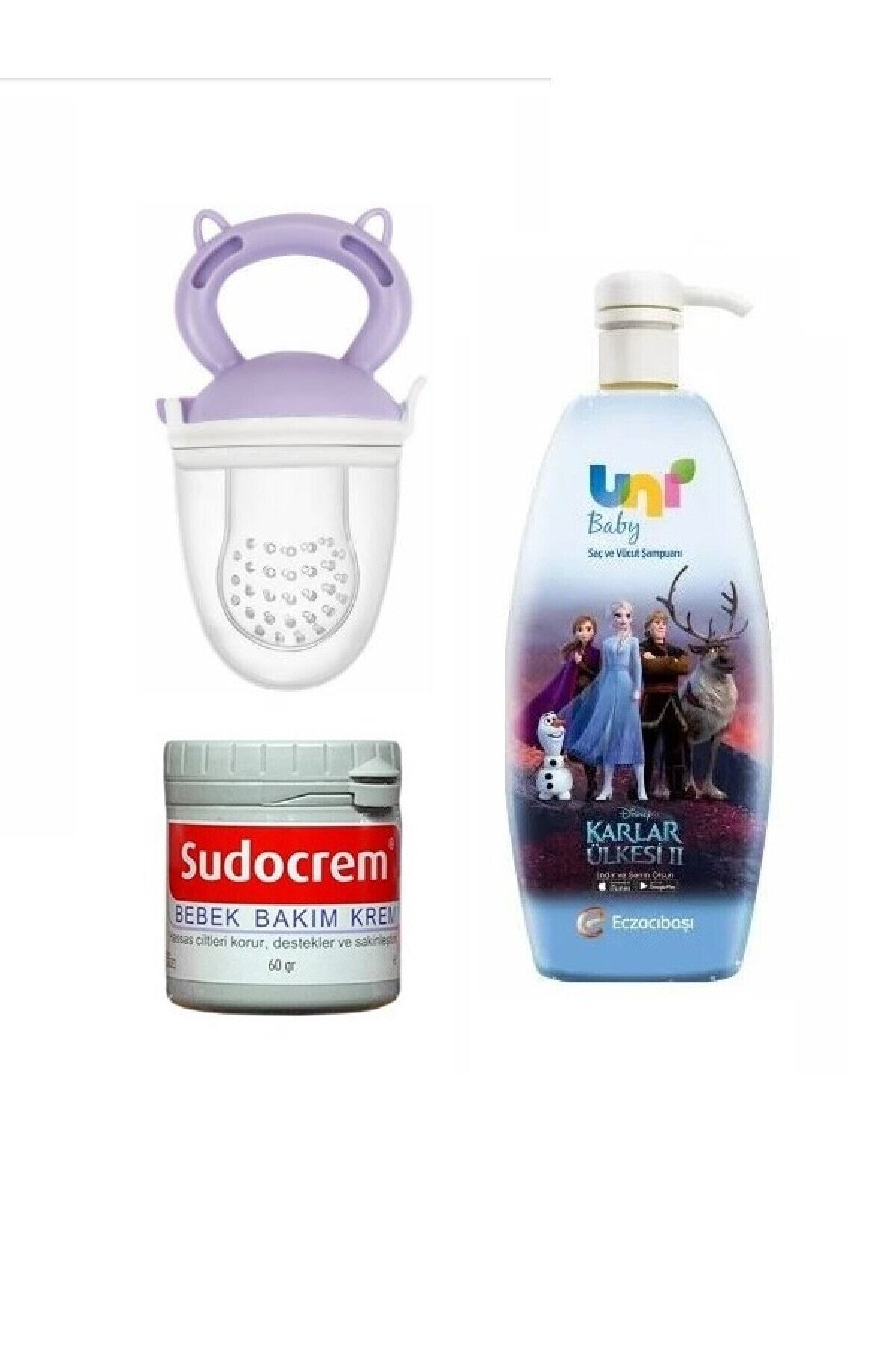 Uni Baby Frozen Şampuan 700 Ml+hassas Ciltleri Koruyucu Bakım Kremi 60 Gr+meyve Süzgeci Mor