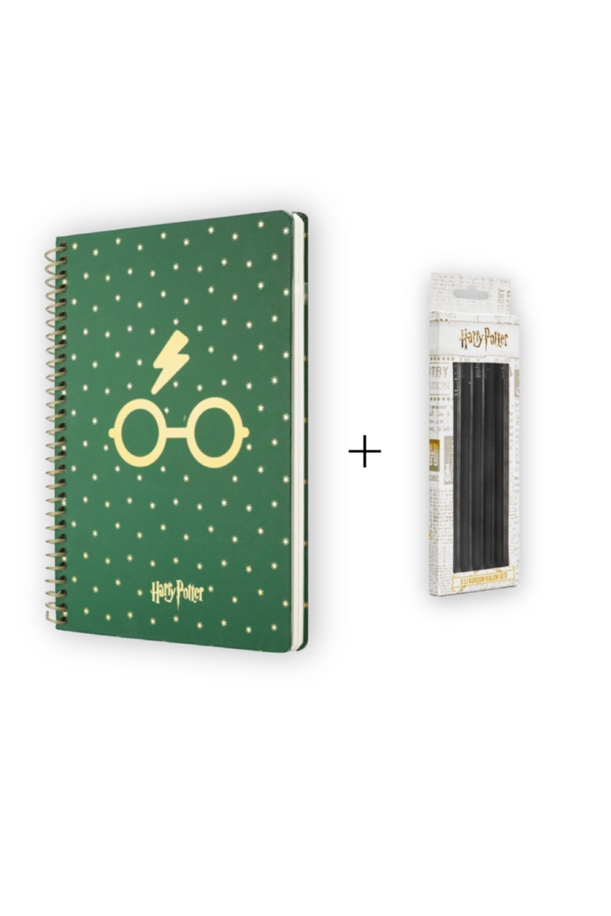 Mabbels Butik Back To School Harry Potter Defter Ve 5li Kurşun Kalem Seti