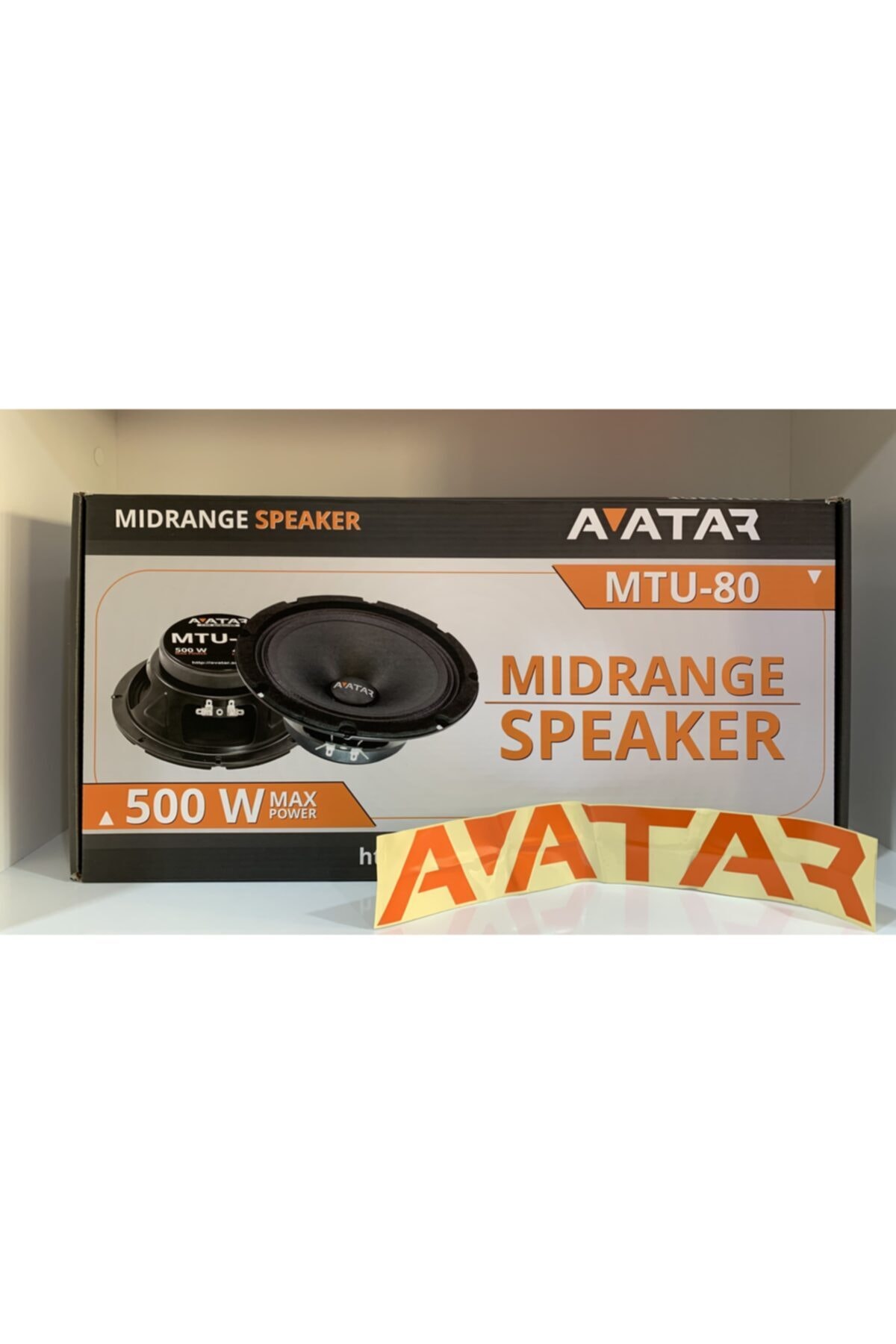 Avatar Mtu-80 20 Cm 500w 150rms Midrange 1 Takım 2 Adet