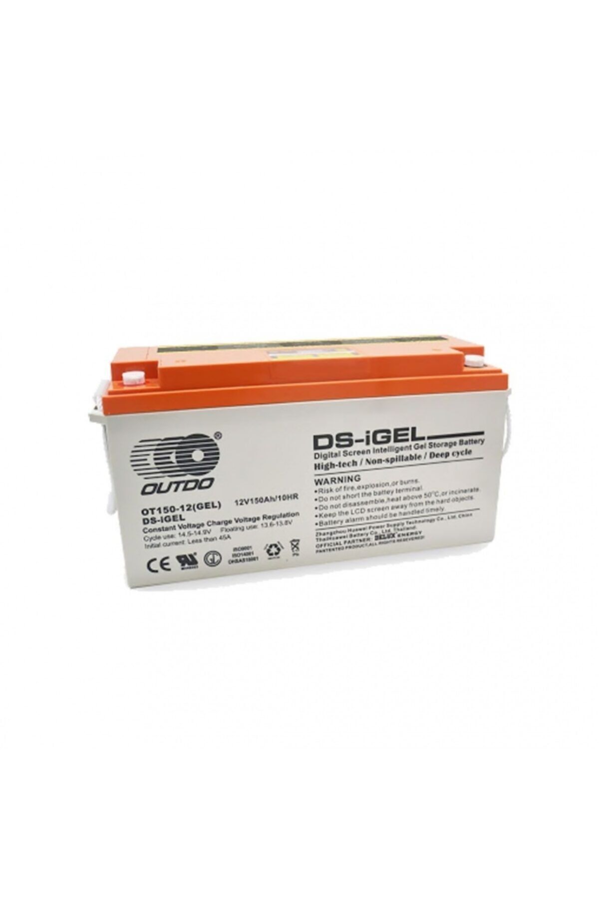 OUTDO Solar Jel Akü 12v 150 Ah