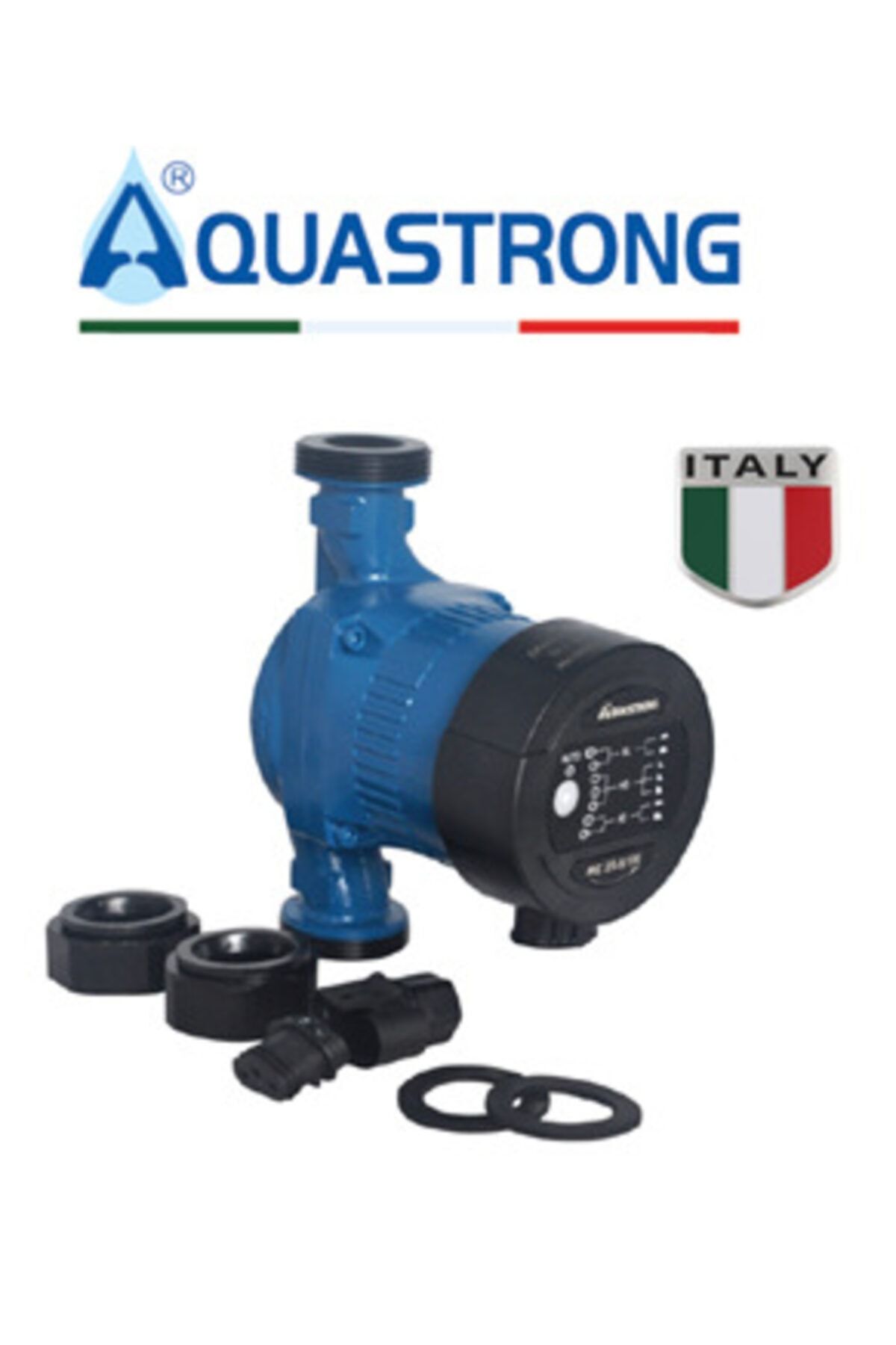 Strong Aqua Rce 25-8/180 1 1/2'' Çıkışlı Frekans Kontrollü Dişli Sirkülasyon Pompa