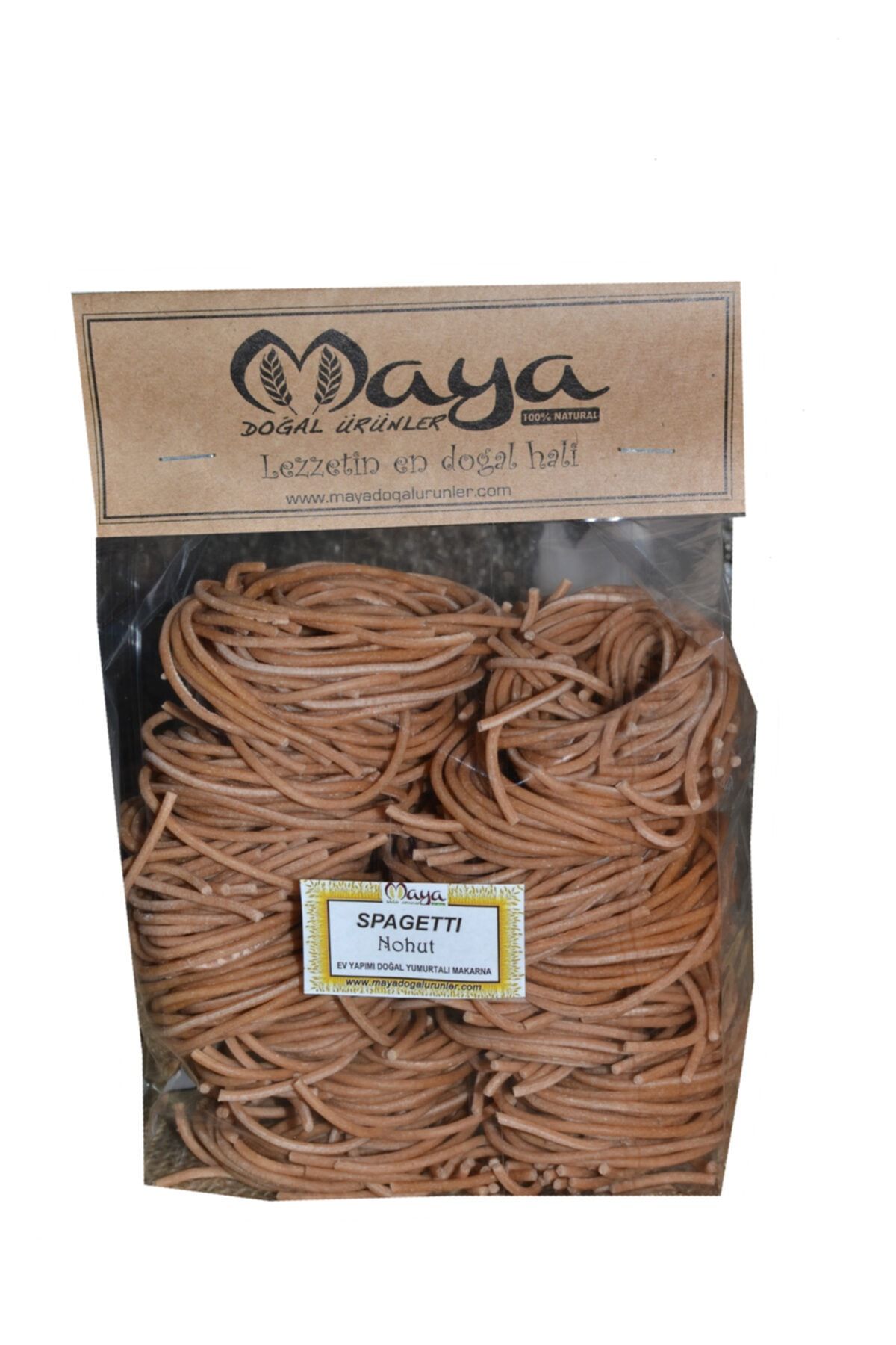 MAYA DOĞAL ÜRÜNLER Spagettı Nohut Unlu Makarna ( Glutensiz) 500 gr