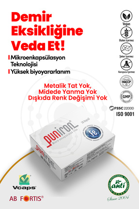 Puniron Mikroenkapsüle Demir Takviyesi Image 0