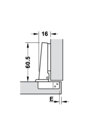 Düz Mobilya Menteşesi Dolap Kapaklarınız Için Ideal Image 1
