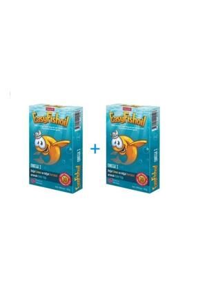 Easyfishoil Çocuk Portakal Aromalı 30 Çiğneme Tablet 2 Adet Image 0