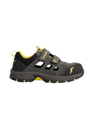 Air Grey S1pl Esd Hro Brn Sandalet Fiberglas Burun Iş Güvenliği Ayakkabısı Image 0