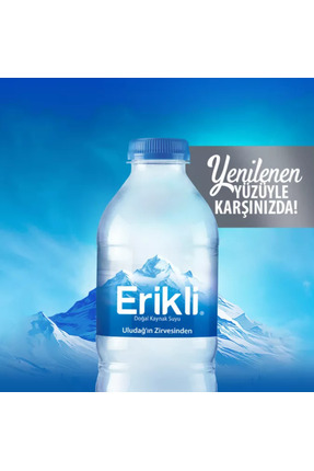 ERİKLİ DOĞAL KAYNAK SUYU 0,50 LT PET SU X 24 ADET Image 1