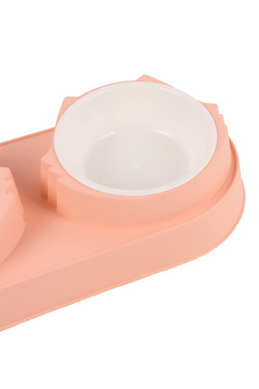 Kedi Ve Köpekler Için Ikili Mama Kabı Plastik Image 4