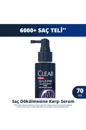 Men Scalp Pro Güçlendirici Serum Saç Dökülmesine Karşı 70 ml Image 0