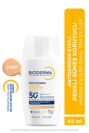 Photoderm XDefense Spf50+ Tüm Cilt Tipleri Antioksidan Etkili Renkli Güneş Kremi Light 40 ml Image 0