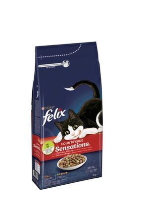 Sığır ve Tavuk Etli Kuru Kedi Maması 2 Kg. Image 0