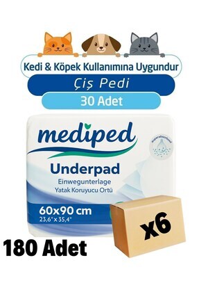 Yatak Koruyucu Örtü 60 X 90 180 Adet 6 Paket Image 0