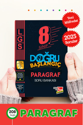 8. Sınıf Paragraf Doğru Başlangıç Soru Bankası Fix Çıkan Sorular Image 0