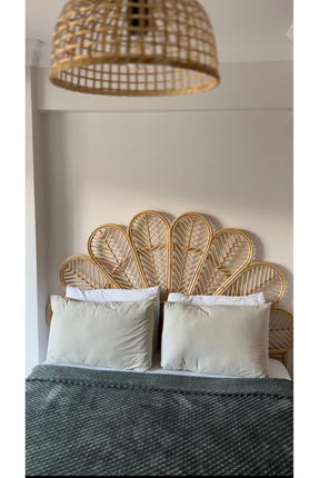 Bambu Yatak Başlığı Naturel Renk Çift Kişilik 160cm Image 0