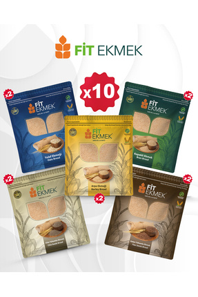 2li Kepekli ,2li Yulafli ,2li Chia ,2li Arpa ve 2li Keten Tohumlu Lavaş Ekmeği 300gr Image 0