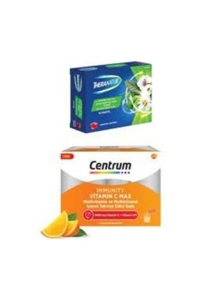 Centrum İmmunity Cmax 14 Saşe + Theranatur Ahududu Aromalı 16 Pastil Hediyeli Image 0
