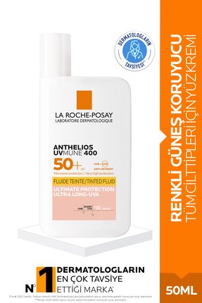 Anthelios Uvmune Fluid Güneş Kremi Spf50 50 ml - Renkli Image 0