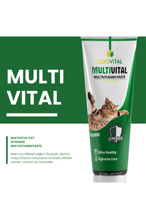 Kedi Malt Pasta 3 Effects + Multivitamin 100 gr Zoo Vital Image 4