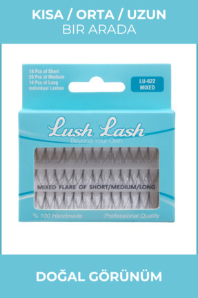 Lash Tekli Takma Kirpik Mixed Image 0