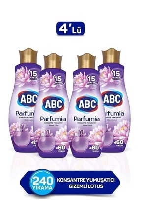 Parfumia Gizemli Lotus Konsantre Yumuşatıcı 4 X 1140 ml Image 0