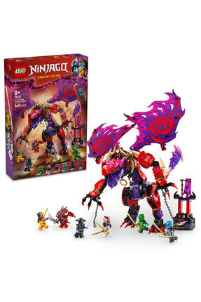 ® NINJAGO® Thunderfang Kaos Ejderhası 71832 - 8+ Çocuklar için Oyuncak Yapım Seti (668 Parça) Image 0
