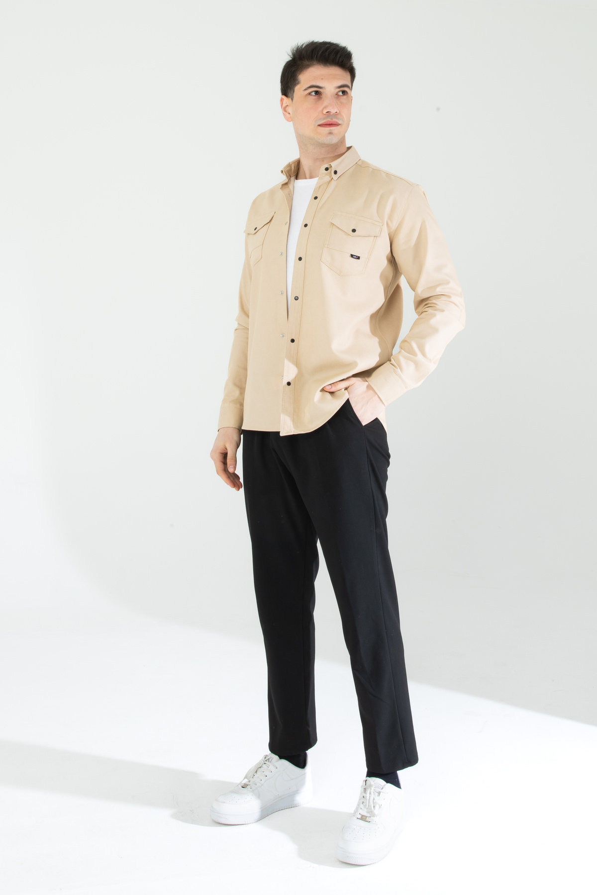 شلوار جین باریک - پیراهن مردانه شلوار جین