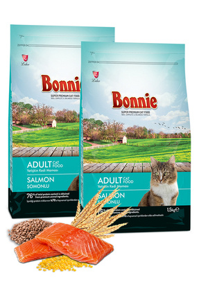 Somonlu Kedi Maması 1,5 Kg X 2 Adet Image 0