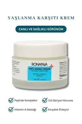 Yaşlanma Karşıtı Krem - Nemlendirici, Aydınlatıcı, Onarıcı Etki - 50ml Image 0