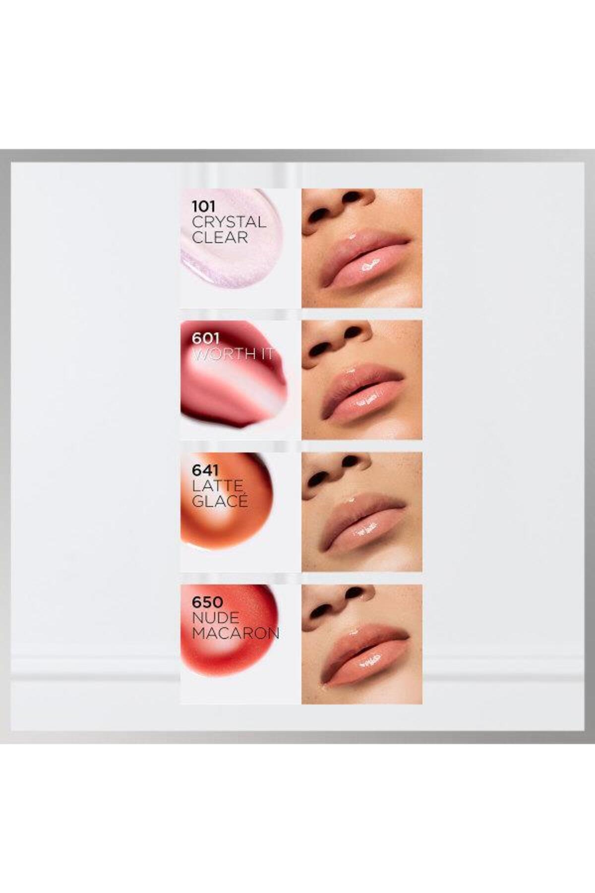 L'Oréal Paris Plump Ambition روغن لب هیالورون تغذیه کننده و مرطوب کننده لب - 380 Roug