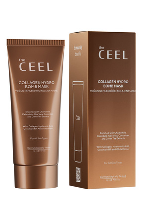 Soyulabilen Kolajen Maske Glutatyon, Ceramide Np ve Yeşil Çay Özlü 50 ml Image 1