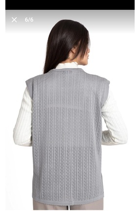 Anne yelek mevsimlik el örgü görünümlü Image 2