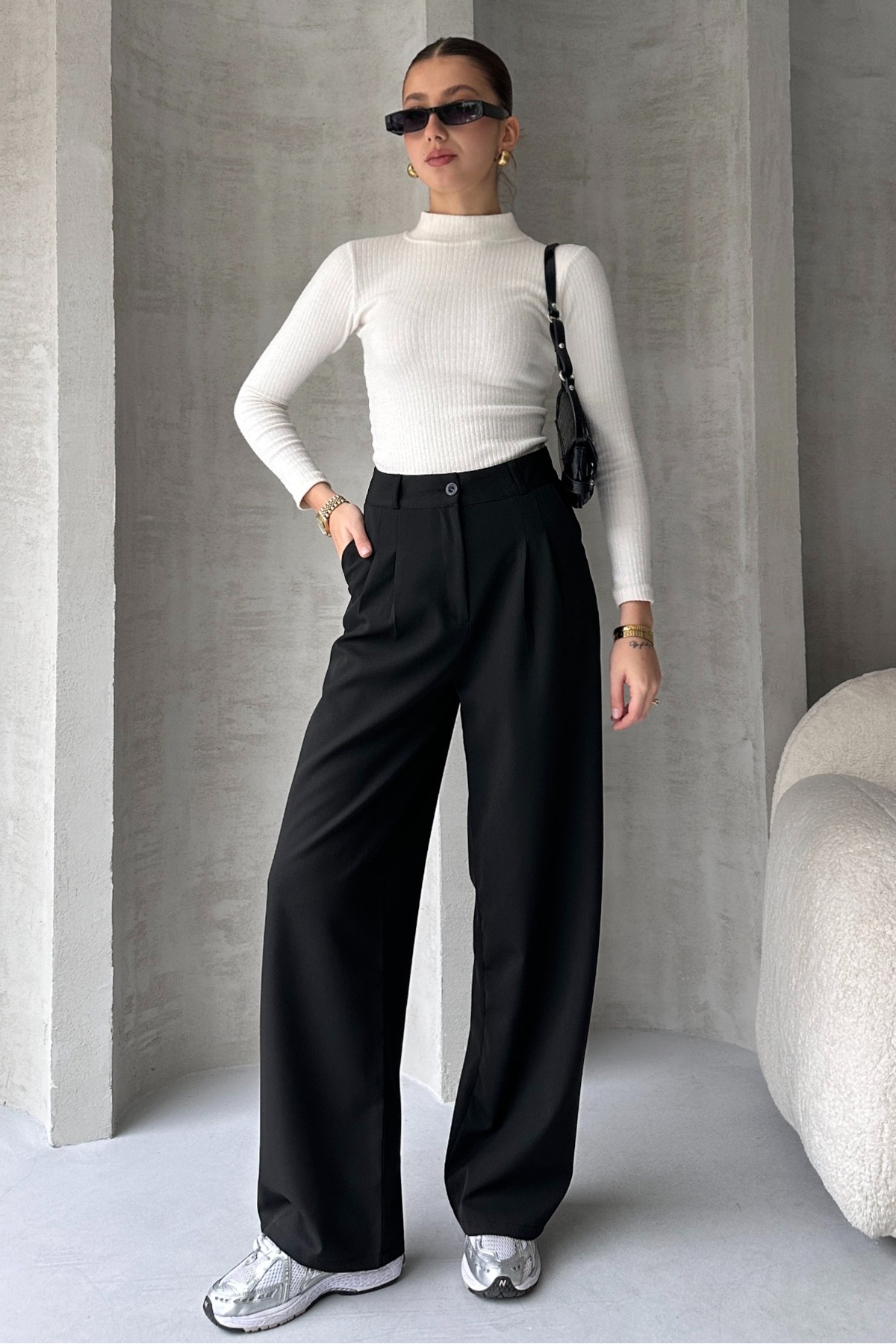 شلوار دمپایی مردانه مشکی زنانه