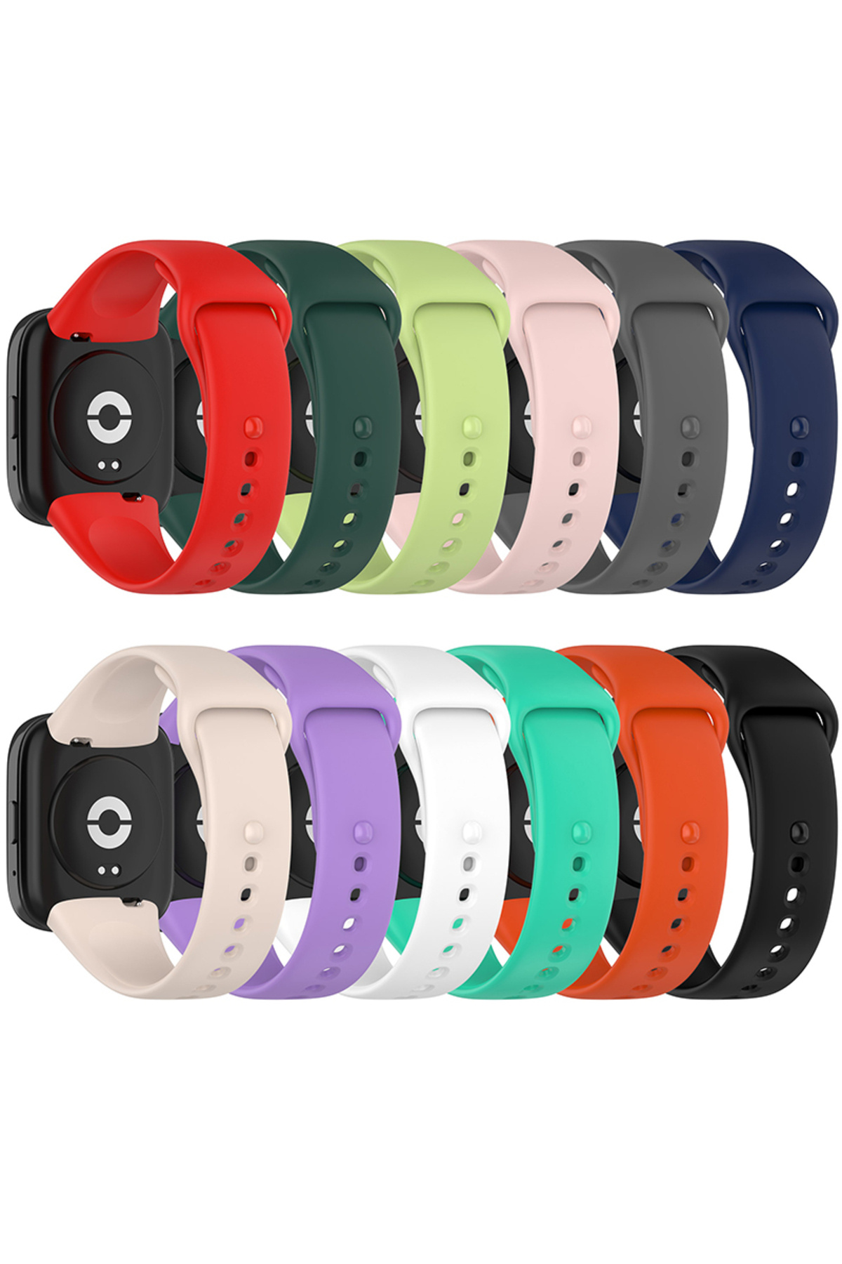 Xiaomi Redmi Watch 3 Active Compatible Band Sport بند سیلیکونی نرم ژل طراحی شیک
