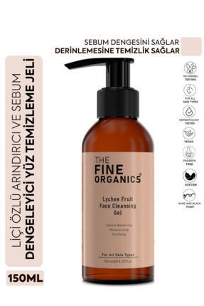 Liçi Özlü Arındırıcı & Sebum Dengeleyici Yüz Temizleme Jeli 150ml Image 0