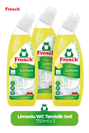 Limonlu WC Temizlik Seti 3'lü (750 ml*3 ) Image 0