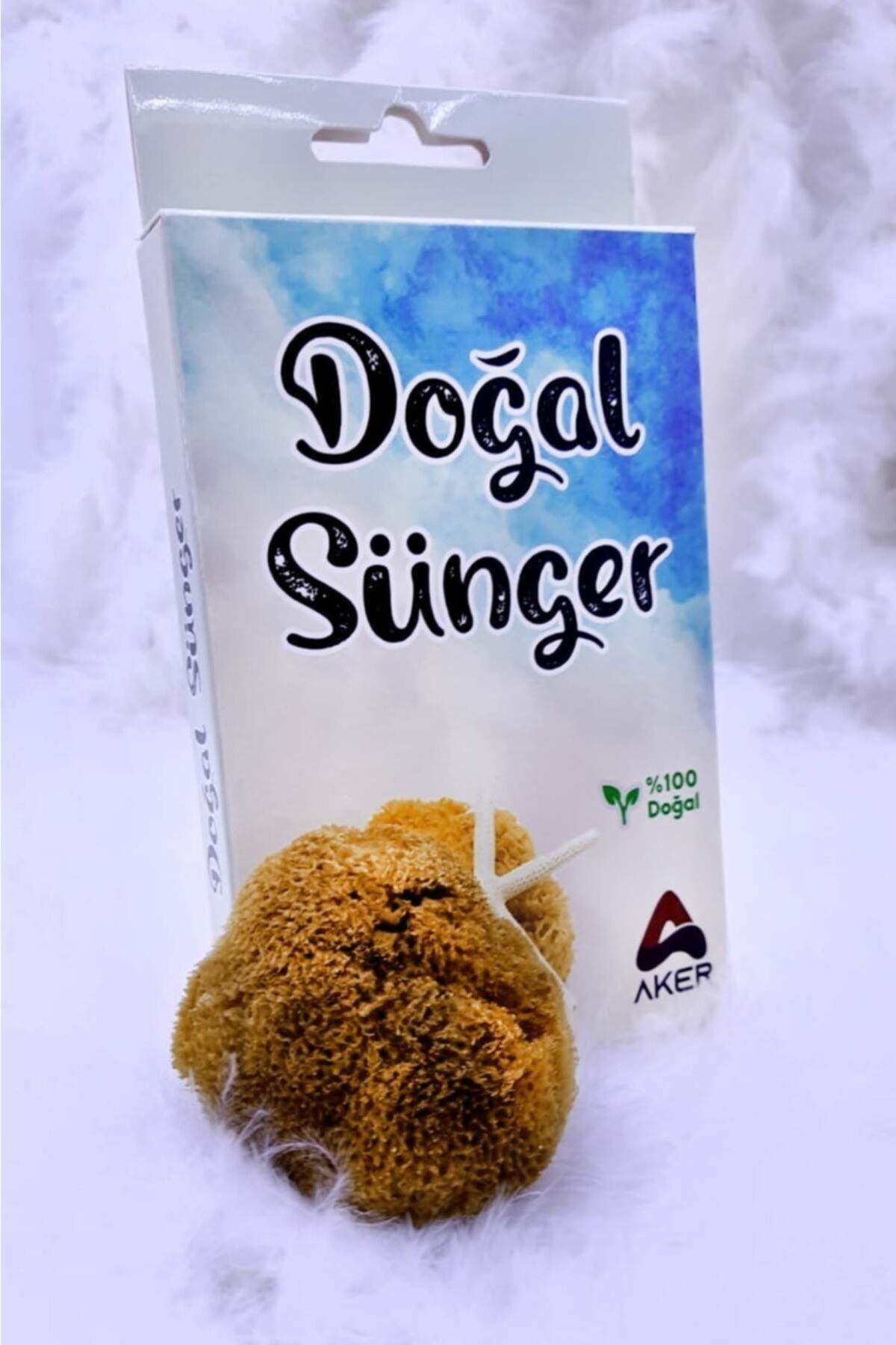 Aker Hediyelik Söz Hediyeliği Modeli Deniz Süngeri 20-25gr Paket Tasarımları