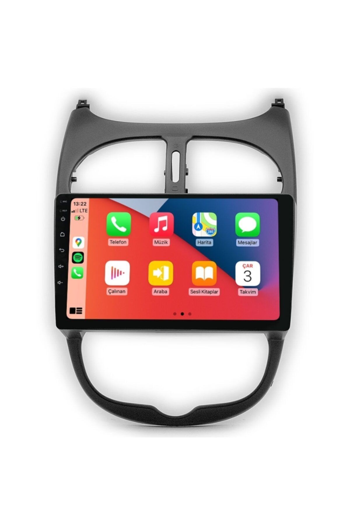 Mixtech Peugeot 206 9 Inç Carplay Androidauto Android Multimedya Sistemi