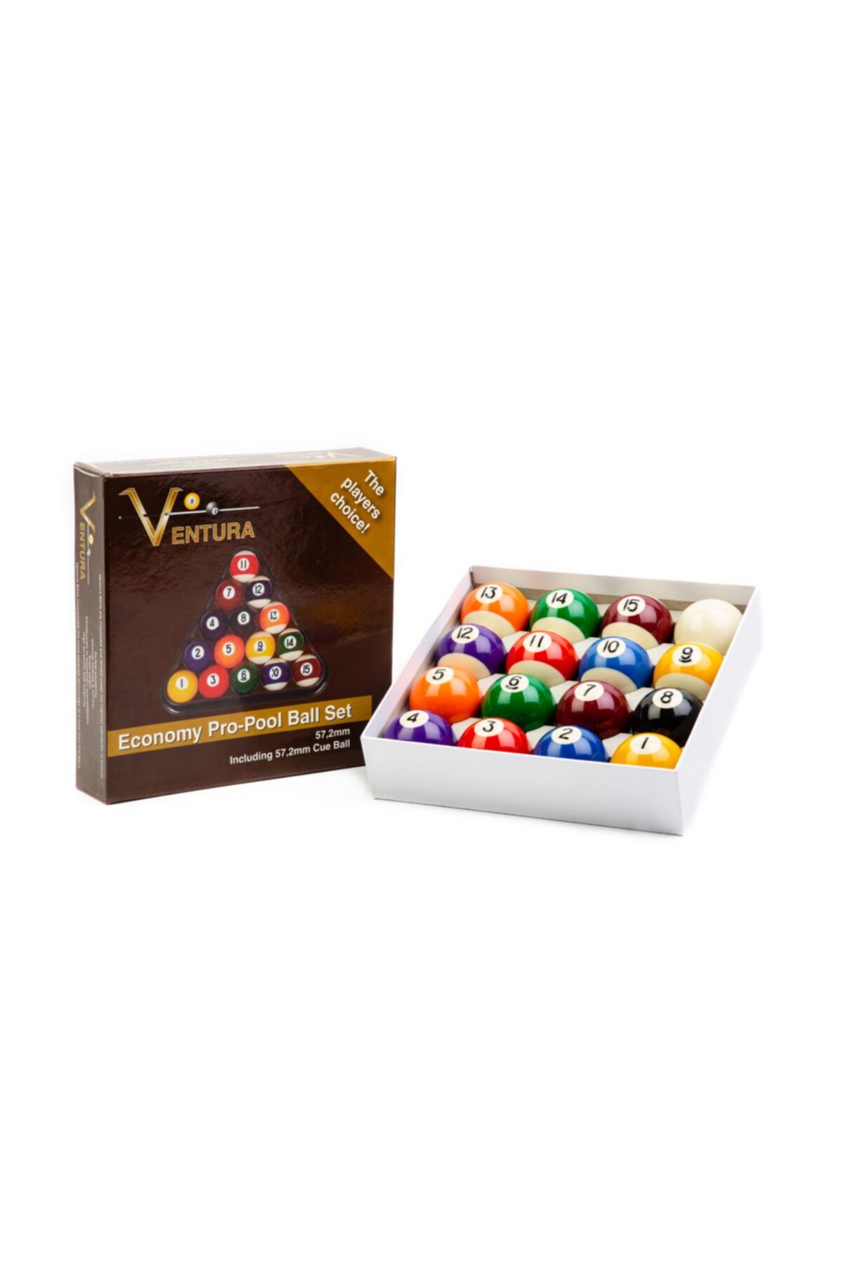 VENTURA Amerikan Bilardo Top Seti 57,2mm