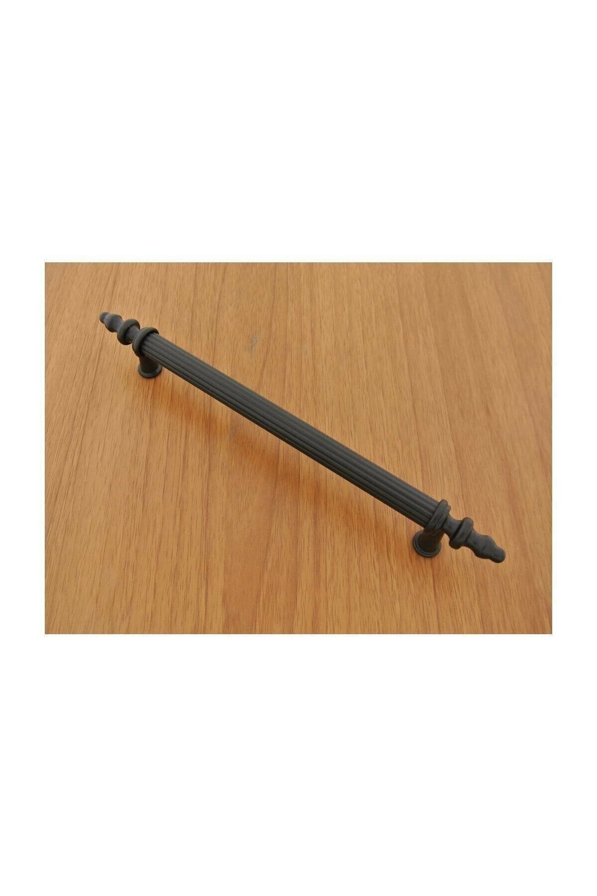 hilalkulp 5 Adet Kumru 160 Mm Mat Siyah Çekmece Dolap Mobilya Kulpu