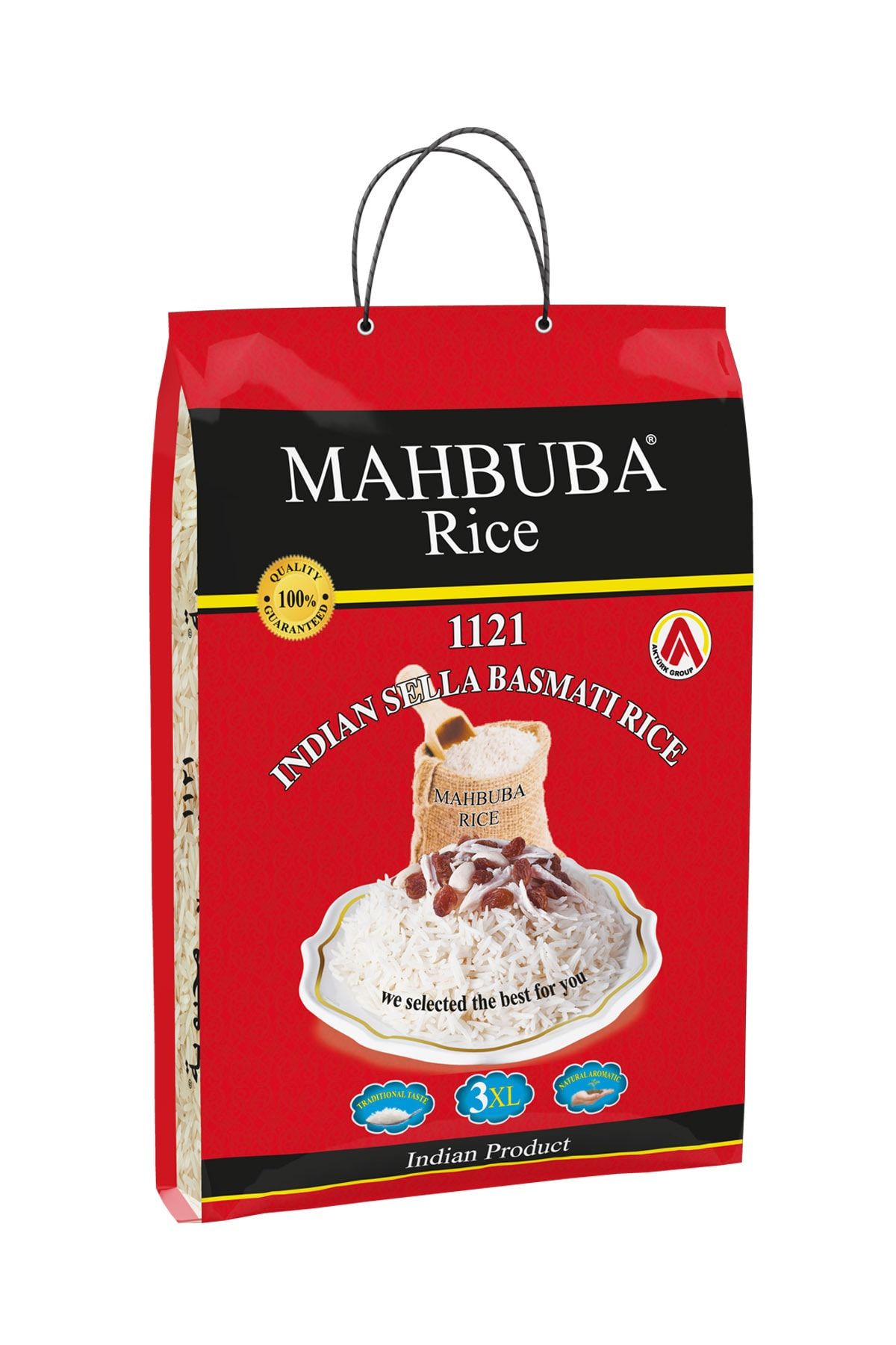 ELDEST Mahbuba Rice Sella 1121 Basmati Pirinç 4,5kg Premium Kalite
