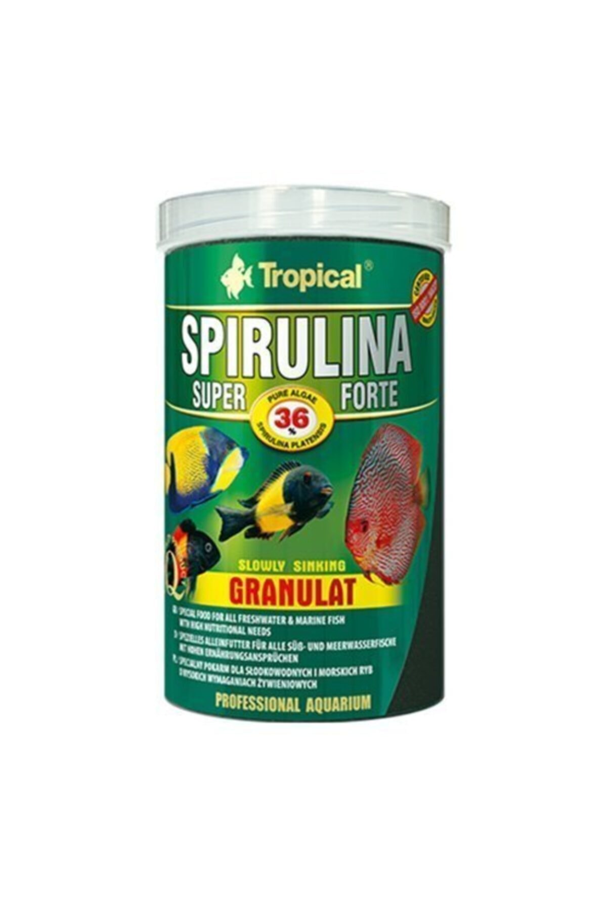 Tropical Spirulina Super Forte Granulat 100 ml - 60 gr