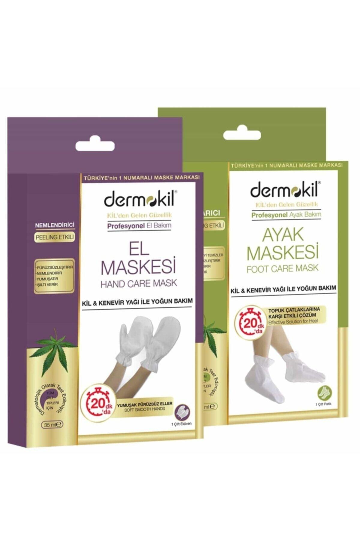 Dermokil El Ve Ayak Bakım Maskesi Seti