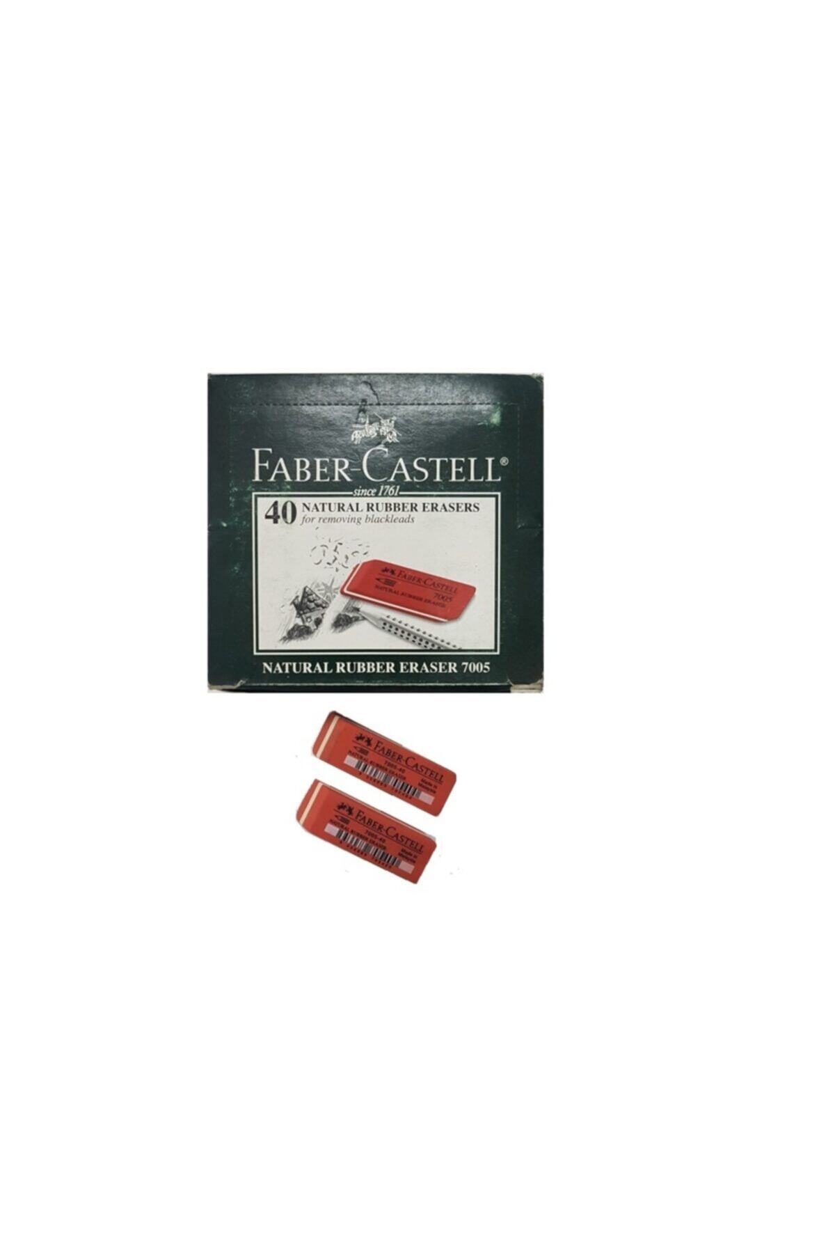 Faber Castell Faber Castel Kırmızı Silgi 7005 40lı