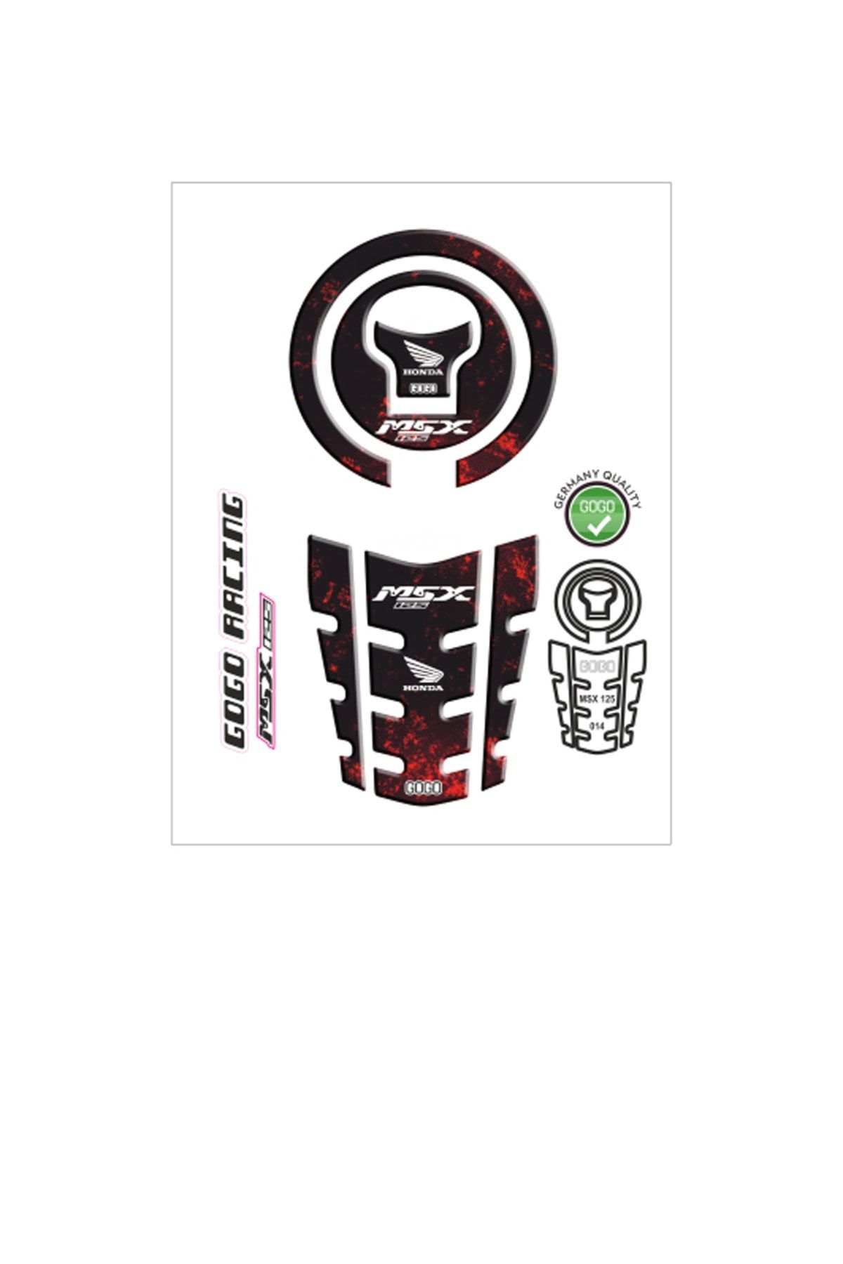 Honda Msx Tank Pad 014 (msxtp014)